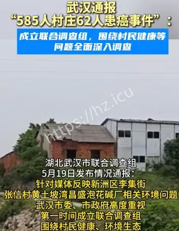 村庄62人患癌